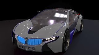 3D Моделирование BMW Efficient Dynamics