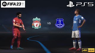 FIFA 23 | Liverpool vs Everton Premier League 2023 | PS5 Gameplay [4K 60FPS]