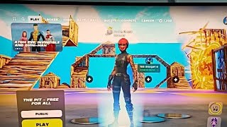 Playing fortnite season 4