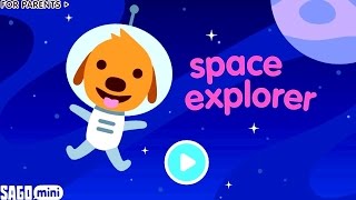 Sago Mini Space Explorer | Саго Мини Космический Исследователь. Children's cartoon game.