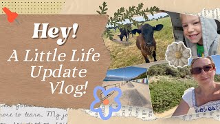 HEY! A LITTLE LIFE UPDATE VLOG!