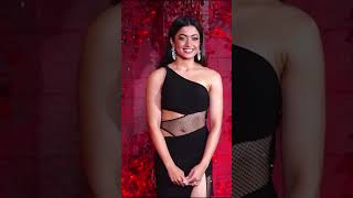 beautiful RASHMIKA MANDANNA IN BLACK DRESS#rashmikamandanna #bollywood #shortsvideo #love #trend