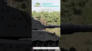 KEGANASAN tank Challenger 2 #military #militer #shorts