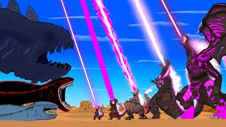 DARK BLOOPZILLA EARTH - EL GRANMAJA vs Evolution of Shin Godzilla'S ATOMIC BREATH