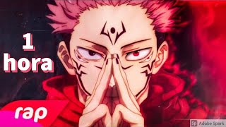 1 hora Rap do Itadori Yuji e Sukuna (Jujutsu Kaisen) - RECEPTÁCULO DO REI DAS MALDIÇÕES | NERD HITS