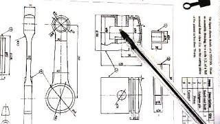 How to do Assembly drawing Piston