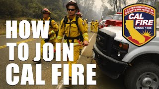 How to Join CAL FIRE