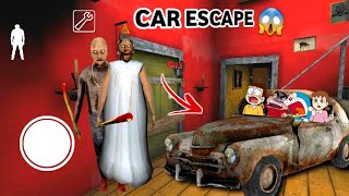 Granny Chapter Two Atmosphere in Granny 1.8 Car Escape With Shinchan and Nobita