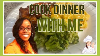 How to cook… (Bbq chicken, mac&cheese and broccoli)