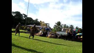 Sio culture group performed at Wasu Station, Wasu LLG Morobe Province - PNG