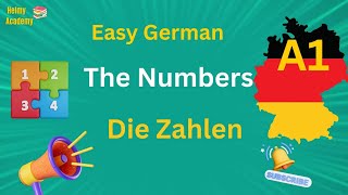 A1 🇩🇪 -Vocabulary  | Numbers  | Zahlen | German for beginners | Learn German |  Helmy Academy