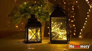 Homemory Outdoor Garden Decorating || Fairy Light Room Decor Ideas || LED String Lights