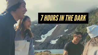 Hiking for 7 hours in the dark (British Columbia)