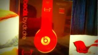 Beats by dr.dre solo hd product red unboxing