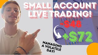 Maneuvering A High Volatility Day! Live Trading $SPY On A Small Account 6/4/24!