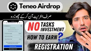 Teneo Airdrop Like Grass Project | Teneo Depin Airdrop Project | How to Earn money By Teneo Airdrop