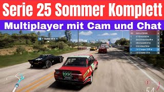 Forza Horizon 5 Komplette Serie 25 Sommer Mit Cam und Chat LIVE