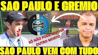 SAO PAULO ENFRENTA GREMIO NO MORUMBI PELO G-4