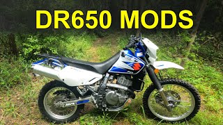 DR650 mods: Which modifications should be done to this Dual sport motorcycle?