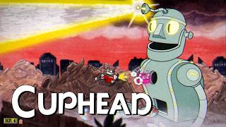 Cuphead - Dr. Kahl's Robot - Junkyard Jive! - Automaton - Inkwell Isle Three - 35