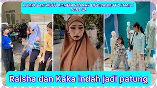 KUMPULAN VIDEO KOMEDI NGAKAK @HODIJAHMUTZFAMILY PART 42 | RAISHA DAN KAKA INDAH JADI PATUNG 😱