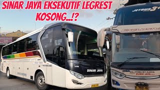 Baru Kali Ini, Bus Sinar Jaya Kelas Eksekutif Legrest Dari Wonosobo Kosong‼️