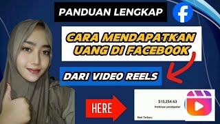 CARA MENDAPATKAN PENGHASILAN DARI REELS FACEBOOK PROFESIONAL TERBARU 2024