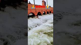 ये वही सरयू नदी है जहाँ से श्री राम अपने परम धाम पधारे थे#shorts#video#youtub