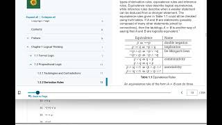 Proof sequence example from homework