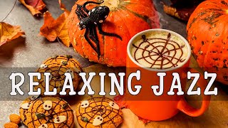 Relaxing Halloween Saxophone Jazz Music 🎃 Spooky Jazz Music in Night Halloween to Relax with Family