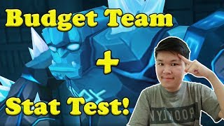 Summoners War - Auto Giants B10 Beginners Guide (Budget Comp), How Far Can We Nerf Our Stats!?