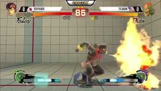 Fuudo (Fei-Long) vs TS Sabin (Dhalsim) - Final Round 18 USF4 - 720p 60fps