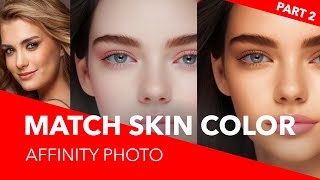 Match SKIN color Part 2.- using Infer LUT in Affinity Photo