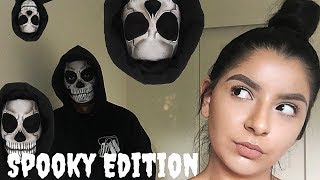 I DO MY HUSBANDS MAKEUP! *HALLOWEEN EDITION* | Zoey