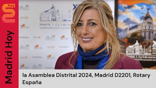 Selección de entrevistas a asistentes durante la Asamblea de 1,2 de Marzo 2024,Madrid, #RotaryEspaña