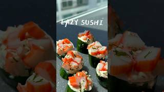 Lazy sushi 🍱👩🏼‍🍳🤍#lazysushi #quicksnack #healthyeating #easyrecipe