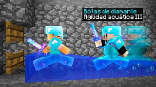 Me escapé de su TRAMPA por este ENCANTAMIENTO en Minecraft HCF! 🌊