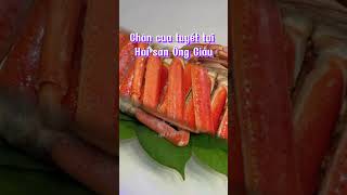 Cua Tuyết (Snow Crab) tại Hải sản Ông Giàu #shorts