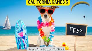 California Games 3: Title Music Screen