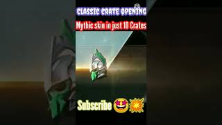 New premium crate opening in BGMI |classic crate opening| supply crate opening #crateopening #shorts