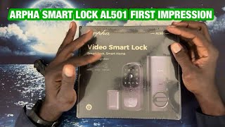 ARPHA SMART LOCK AL501 FIRST IMPRESSION