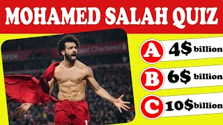 MOHAMED SALAH QUIZ🌍🏆|Only 1% Known Him🔥| Football Quiz 2024⚽️🌟