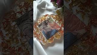 Resin Customized Phtoframe 🧡| #shorts #shortsvideo #resinart #resin #epoxy #photoframe