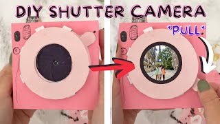 DIY SHUTTER CAMERA TUTORIAL | DIY GIFTS | GIFT IDEAS