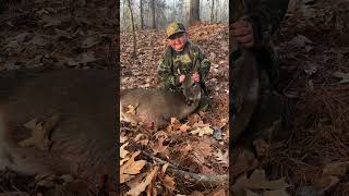 Mom & Son Harvest a Buck and Doe! #Buck #Deerhunting #Mississippi