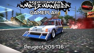 Peugeot 205 T16 Gameplay | NFS™ Most Wanted