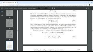 Chemical Engineering Thermodynamics - Fugacity and Fugacity Coefficient for Solutions - Part 26