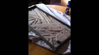 Gas Fireplace glass cleaning Part 2