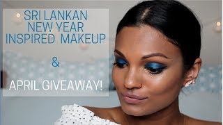 Sri Lankan New Years Inspired Look & APRIL GIVEAWAY! (CLOSED)