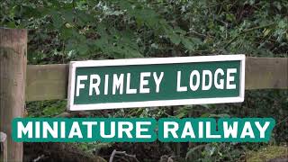 RD26083vid.  Frimley Lodge Miniature Railway.